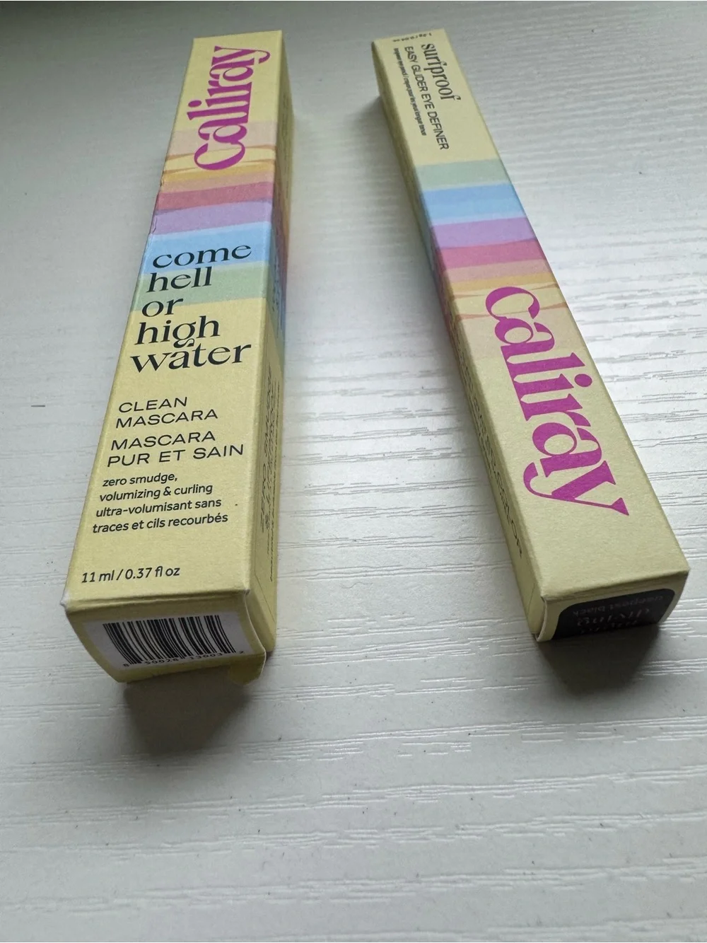 Caliray Surfproof Eyeliner & Come Hell or High Water Mascara set